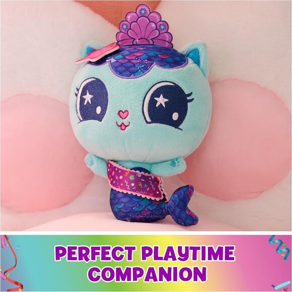 GABBY’S DOLLHOUSE Official Licensed Celebration Series 8" "Mercat" Plushie NEW! - Picture 4 of 6